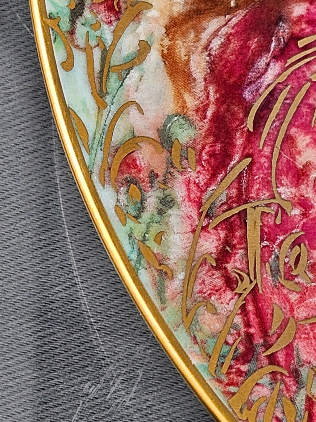 "Sarah and Tess" by the Edwin M. Knowles China Company