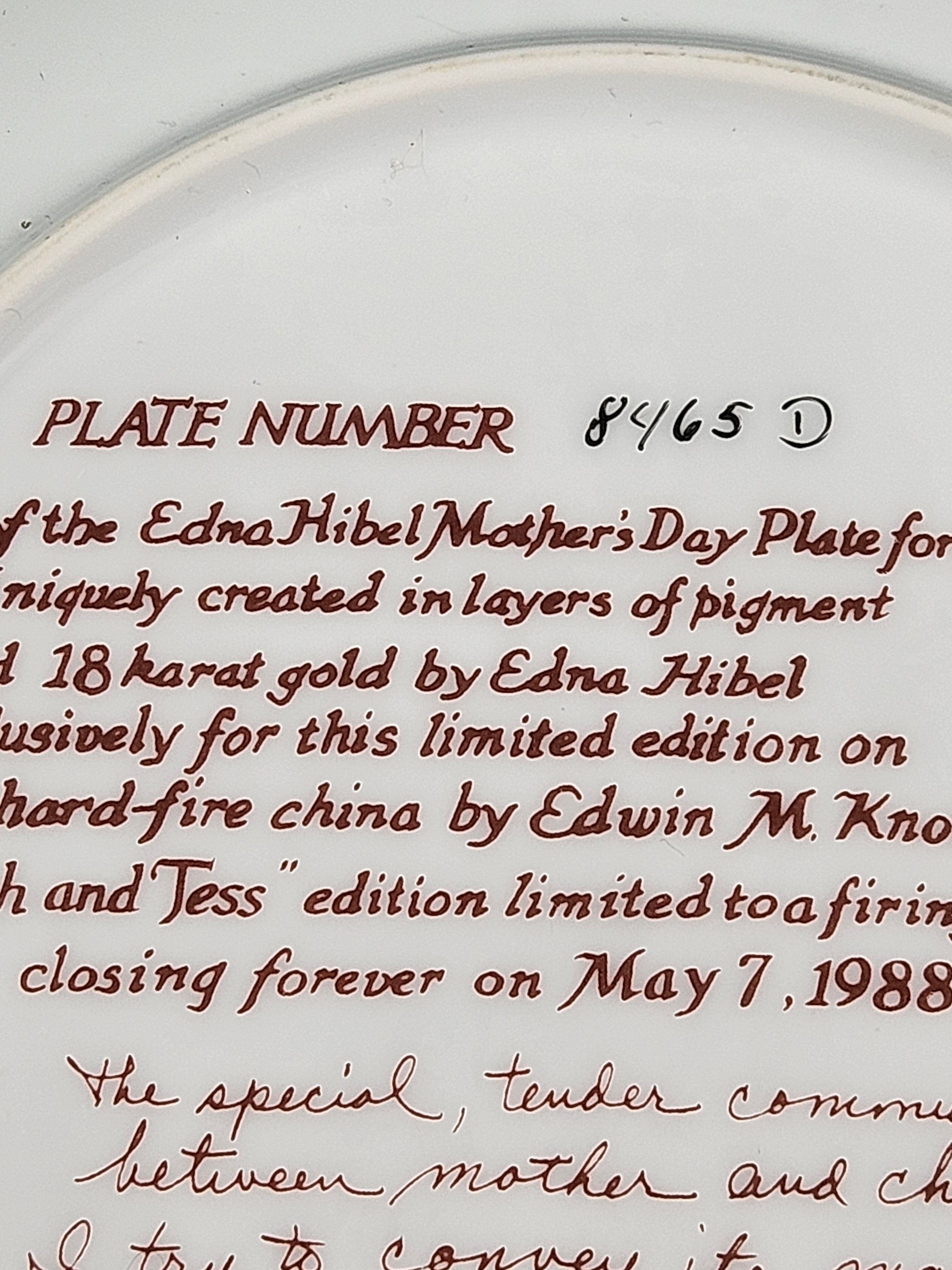 "Sarah and Tess" by the Edwin M. Knowles China Company