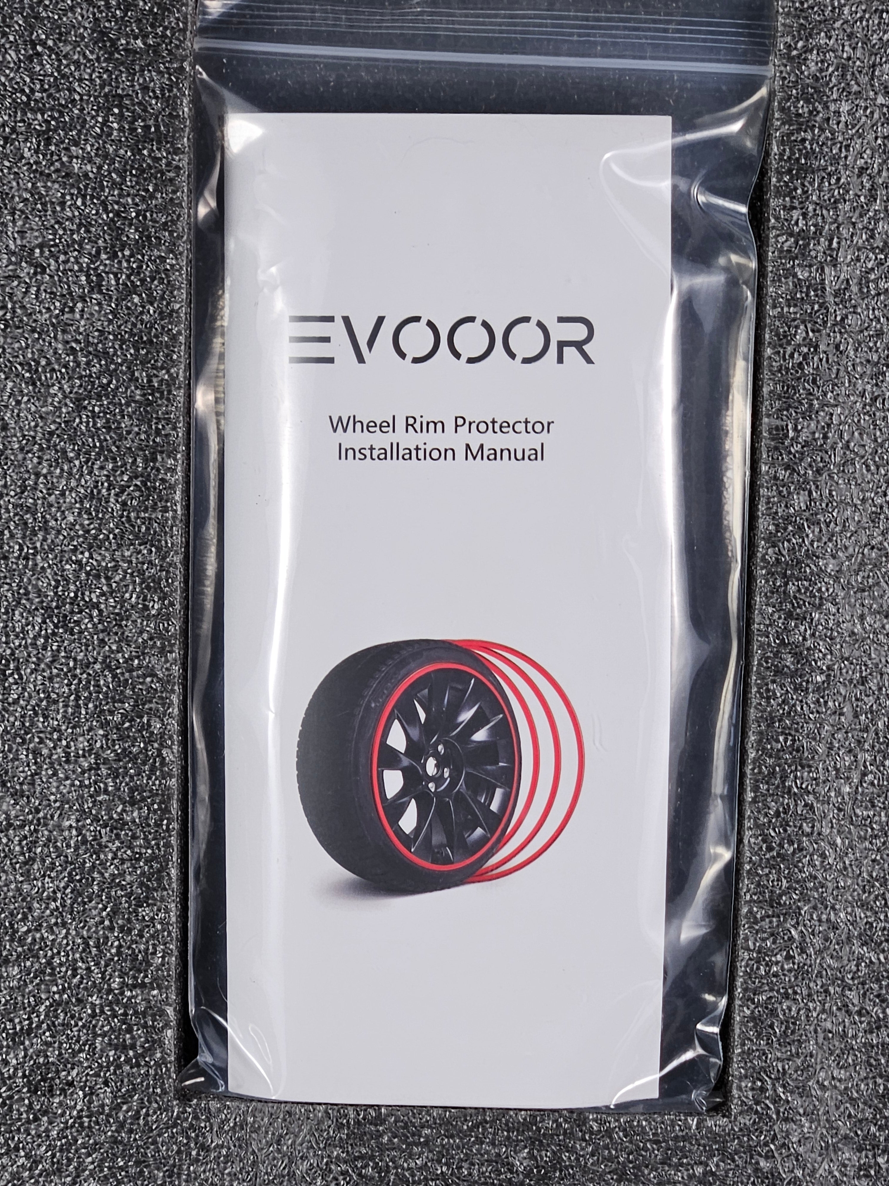 EVOOOR Black Alloy Rim Protector for 22" Rims