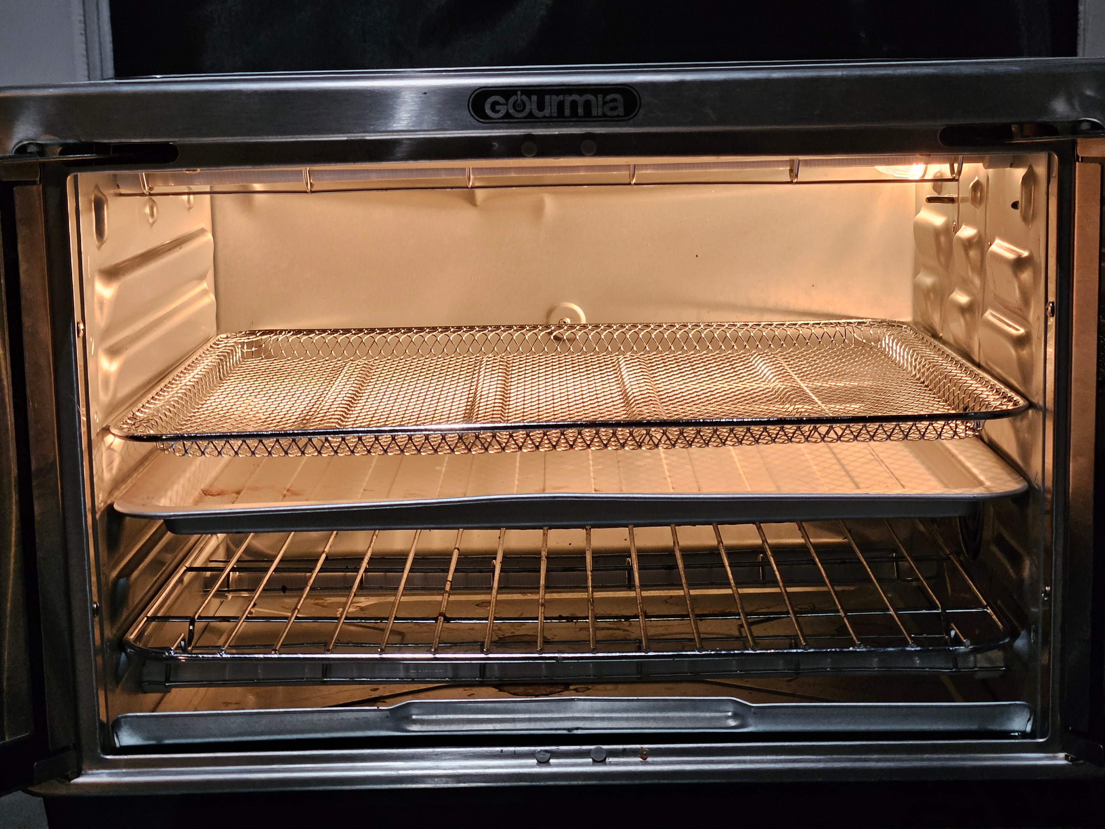 Gourmia XL Digital Air Fryer Oven with French Doors