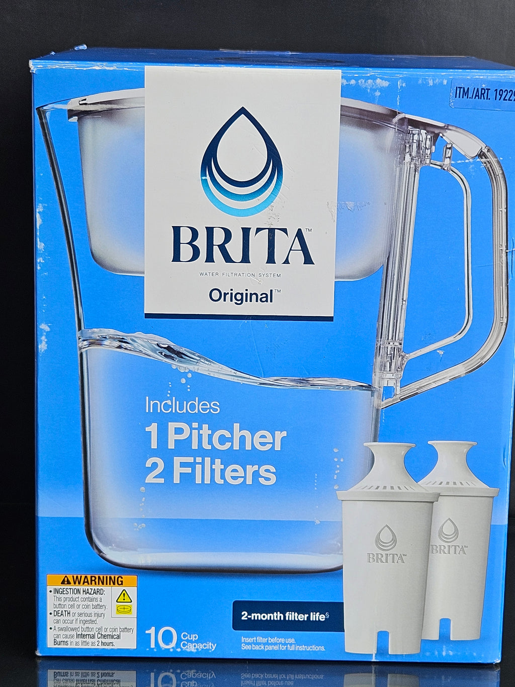 Brita Champlain Water Filter Pitcher