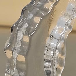 Cristal d'Arques Seahorse Figurine