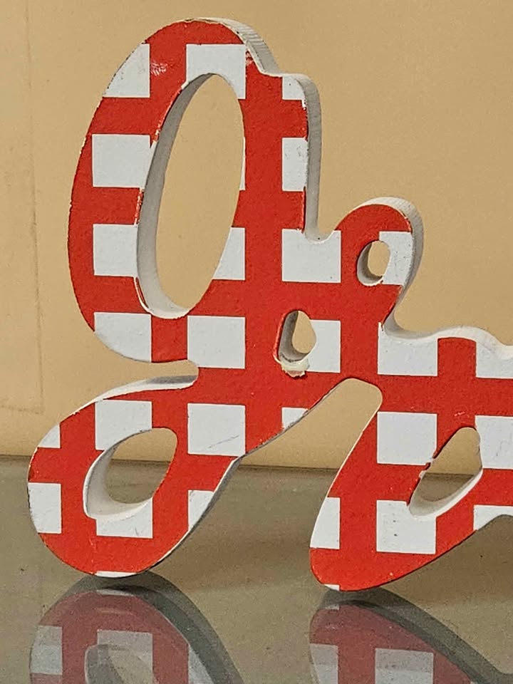 "Grateful" Table Top Decor